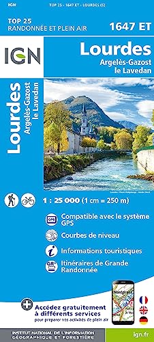 Lourdes 1:25 000 (TOP 25)