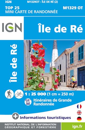 Ile de Ré mini (1329OT) (TOP 25) Ile de Ré mini (1329OT) (TOP 25) von Institut Geographique National