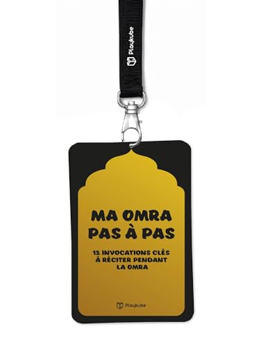 MA OMRA PAS à PAS (NOIR) - 12 INVOCATIONS CLéS à RéCITER PENDANT LA OMRA von PLAYKUBE