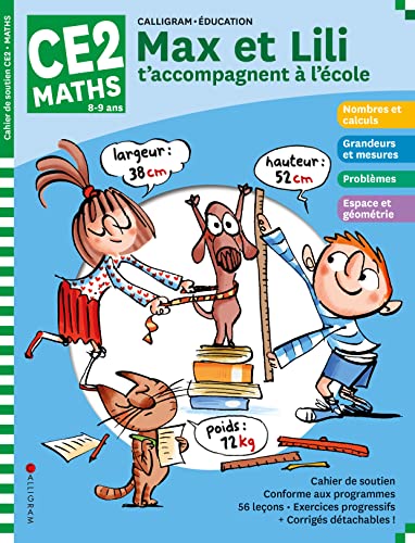 MAX ET LILI T'ACCOMPAGNE EN CE2 MATIERE : MATHS MAX ET LILI T'ACCOMPAGNE EN CE2 MATIERE : MATHS