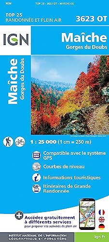 3623OT Maîche-Gorges du Doubs (TOP 25)