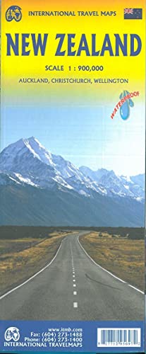 New Zealand: Touristik Map, waterproof Pläne Auckland, Christchurch, Wellington New Zealand: Touristik Map, waterproof Pläne Auckland, Christchurch, Wellington von International Travel Maps