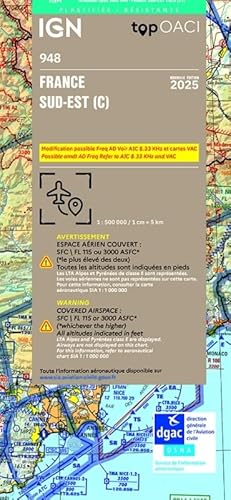 OACI France 2025 South-East plast. (948) von IGN