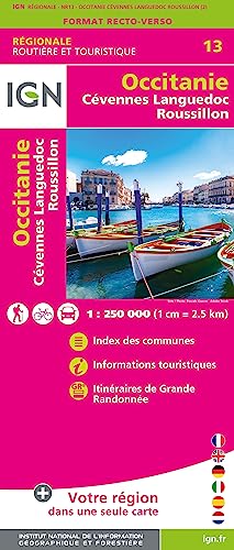 NR13 Occitanie (Cévennes-Languedoc-Roussillon) Recto/verso