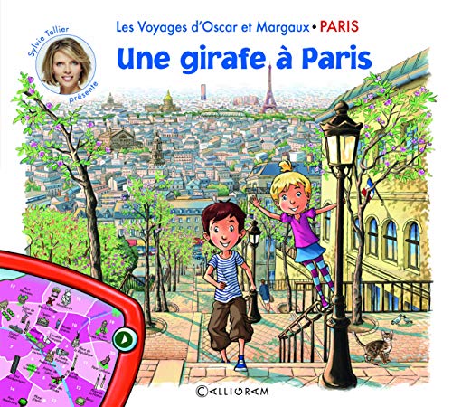 PARIS - UNE GIRAFE A PARIS OSCAR ET MARGAUX von CALLIGRAM