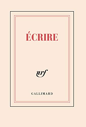 Papeterie Gallimard Carnet Poche Ligne "Ecrire" 8,5x12,5cm 144 von GALLIMARD