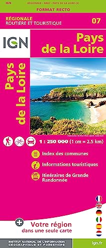 Pays de la Loire 1:250 000