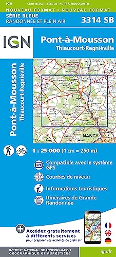 3314SB Pont-à-Mousson (Série Bleue, Band 3314)