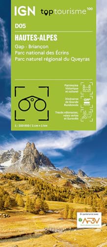5 Hautes-Alpes: 1:100000 (TOP 100) 5 Hautes-Alpes: 1:100000 (TOP 100) von IGN Frankreich