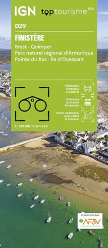 29 Finistère: 1:100000 (TOP 100) 29 Finistère: 1:100000 (TOP 100) von IGN Frankreich