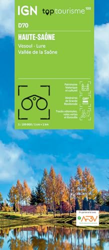 Haute-Saône - Vesoul Lure Vallée de la Saône (D70) (TOP 100) von Institut Geographique National