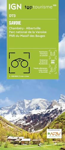 73 Savoie: 1:100000 (TOP 100) 73 Savoie: 1:100000 (TOP 100) von IGN Frankreich