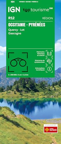 R12 Occitanie - Pyrénées: OCCITANIE - PYRÉNÉES - QUERCY - LOT - GASCOGNE 1:250000 (TOP Tourisme 250 REGIONALES, Band 12) R12 Occitanie - Pyrénées: OCCITANIE - PYRÉNÉES - QUERCY - LOT - GASCOGNE 1:250000 (TOP Tourisme 250 REGIONALES, Band 12) von IGN