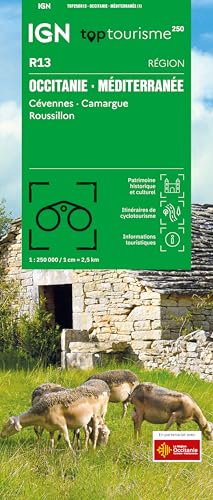 R13 Occitanie- Méditerranée: OCCITANIE - MÉDITERRANÉE - CÉVENNES - CAMARGUE - ROUSSILLON 1:250000 (TOP Tourisme 250 REGIONALES, Band 13) R13 Occitanie- Méditerranée: OCCITANIE - MÉDITERRANÉE - CÉVENNES - CAMARGUE - ROUSSILLON 1:250000 (TOP Tourisme 250 REGIONALES, Band 13) von IGN
