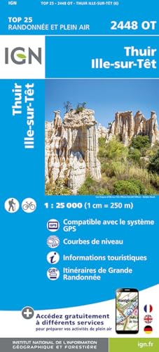 Thuir / Ille-Sur-Têt (2448OT) (TOP 25) von Institut Geographique National