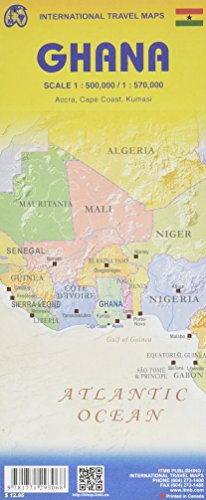 Topographische Karte Ghana 1 : 570.000: Accra, Cape Coast, Kumasi Topographische Karte Ghana 1 : 570.000: Accra, Cape Coast, Kumasi von International Travel Maps
