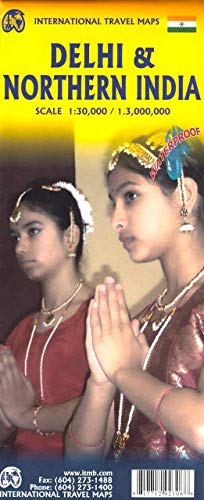 Touristische Karte Delhi 1 : 30 000 / Northern India 1 : 3 000 000: doppelseitig, wasserfest Stpl.Delhi 30T. TK Northern India 3Mio. Touristische Karte Delhi 1 : 30 000 / Northern India 1 : 3 000 000: doppelseitig, wasserfest Stpl.Delhi 30T. TK Northern India 3Mio.