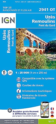 2941OT Uzes.Remoulins.Pont Du Gard (TOP 25) 2941OT Uzes.Remoulins.Pont Du Gard (TOP 25) von IGN Frankreich