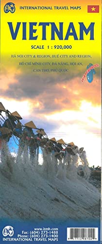 Vietnam 1 : 900 000: doppelseitig, waterproof Stpl.Ho Chi Minh City 15T., Stpl.Hoi an 10T., Stpl.Da Nang 18,5T., Stpl.Ca Vietnam 1 : 900 000: doppelseitig, waterproof Stpl.Ho Chi Minh City 15T., Stpl.Hoi an 10T., Stpl.Da Nang 18,5T., Stpl.Ca