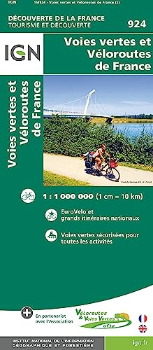 Voies Vertes et Véloroutes de France 1:1 000 000: Greenways and Cycle Routes of France (Découverte de la France, Band 924) Voies Vertes et Véloroutes de France 1:1 000 000: Greenways and Cycle Routes of France (Découverte de la France, Band 924)