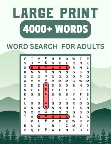 WORD SEARCH PUZZLES FOR ADULTS: 100 Word Find Puzzle Book For Seniors & Teens With Solutions, Anti Eye Strain & Stress Relief - Perfect Gift For Puzzle Lovers! von Independently published