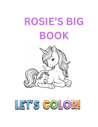 ROSIE'S BIG BOOK: LETS COLOR von Independently published