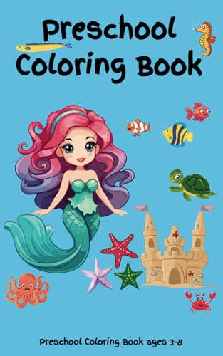 Preschool Coloring Book: A book filled with fun and easy coloring pages that are perfect for girls, boys, or anyone that prefers simple and easy ... dragon, flower, treat and other fun designs. von Independently published