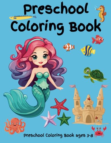 Preschool Coloring Book: A book filled with fun and easy coloring pages that are perfect for girls, boys, or anyone that prefers simple and easy ... dragon, flower, treat and other fun designs. von Independently published