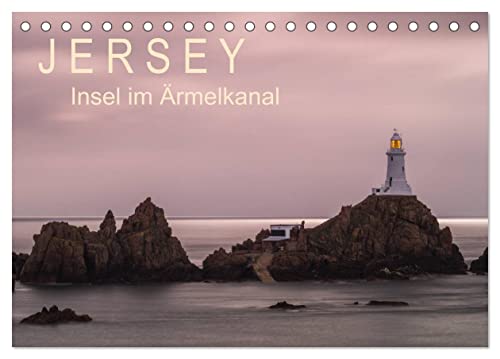 Jersey - Insel im Ärmelkanal (Tischkalender 2024 DIN A5 quer), CALVENDO Monatskalender