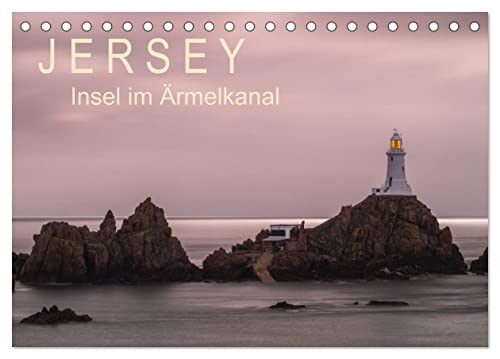 Jersey - Insel im Ärmelkanal (Tischkalender 2025 DIN A5 quer), CALVENDO Monatskalender von CALVENDO