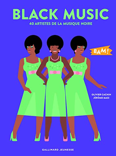 Black Music: 40 artistes de la musique noire von Gallimard Jeunesse