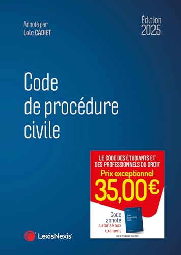 Code de procédure civile 2025 Code de procédure civile 2025 von LEXISNEXIS