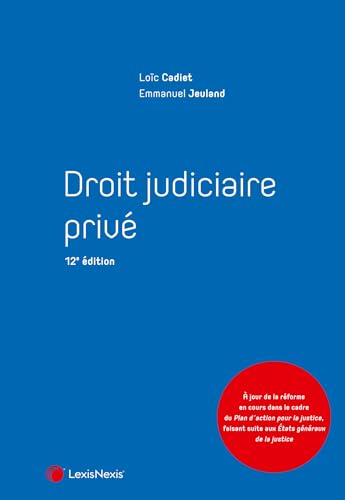 Droit judiciaire privé von LEXISNEXIS