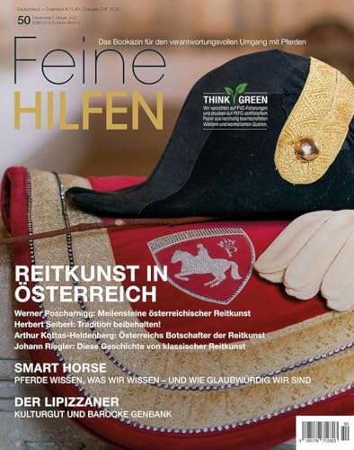 Feine Hilfen, Ausgabe 50: Reitkunst in Österreich (Feine Hilfen: Das Bookazin für den verantwortungsvollen Umgang mit Pferden) von Cadmos