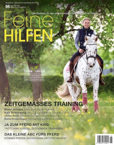 Feine Hilfen, Ausgabe 58: Zeitgemäßes Training (Feine Hilfen: Das Bookazin für den verantwortungsvollen Umgang mit Pferden) von Cadmos Verlag