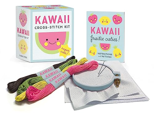 Kawaii Cross-Stitch Kit: Super Cute! (RP Minis)