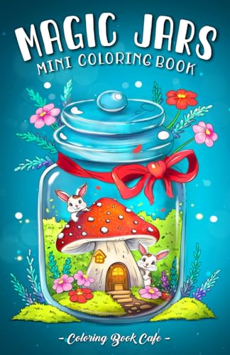 Magic Jars Mini Coloring Book for Adults