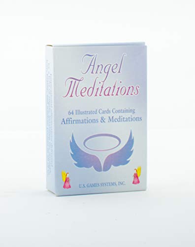 Angel Meditation Tarot Cards: 64 Illustrated Cards Containing Affirmations & Meditations