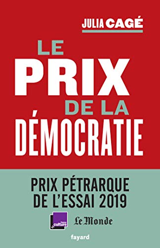 Le prix de la démocratie von FAYARD