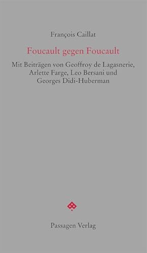 Foucault gegen Foucault: Mit Beiträgen von Geoffroy de Lagasnerie, Arlette Farge, Leo Bersani und Georges Didi-Huberman (Passagen forum)