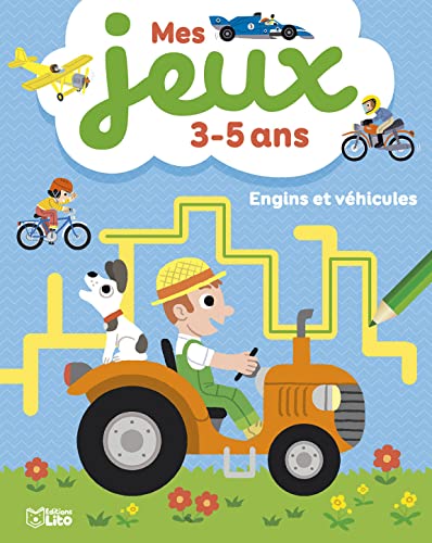 Mes jeux 3-5 ans - Engins et Véhicules