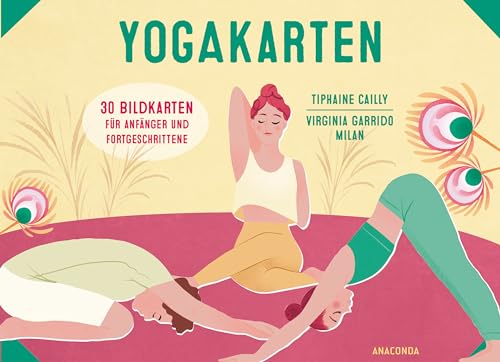 Yoga-Karten für Anfänger und Fortgeschrittene: Großformatige Karten (13,4 x 18,5 cm) mit effektiven Yoga-Übungen für zuhause in einer Box. Einfach immer neu den eigenen Yoga-Flow zusammenstellen