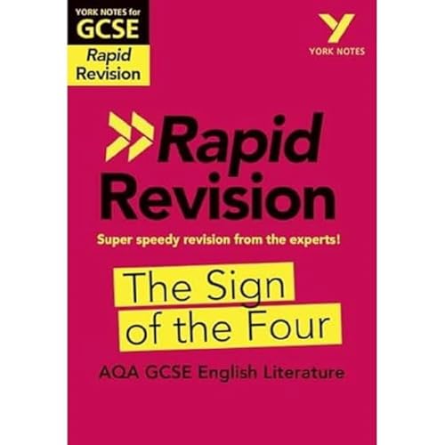 York Notes for AQA GCSE (9-1) Rapid Revision: The Sign of the Four: Study Guide (York Notes - Rapid)