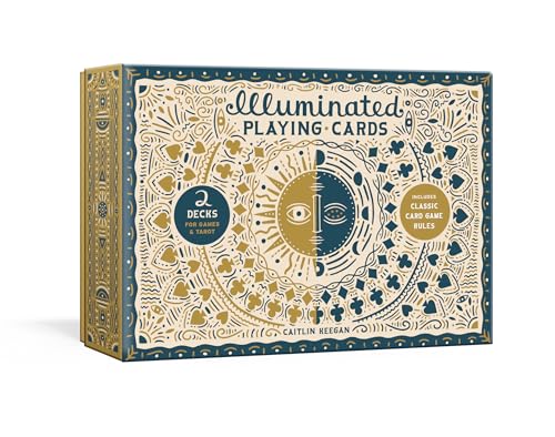 Illuminated Playing Cards: Two Decks for Games and Tarot (The Illuminated Art Series)