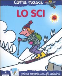 Lo sci. Con adesivi