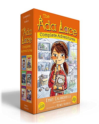 The Ada Lace Complete Adventures (Boxed Set): Ada Lace, on the Case; Ada Lace Sees Red; Ada Lace, Take Me to Your Leader; Ada Lace and the Impossible ... Ada Lace Gets Famous (An Ada Lace Adventure)
