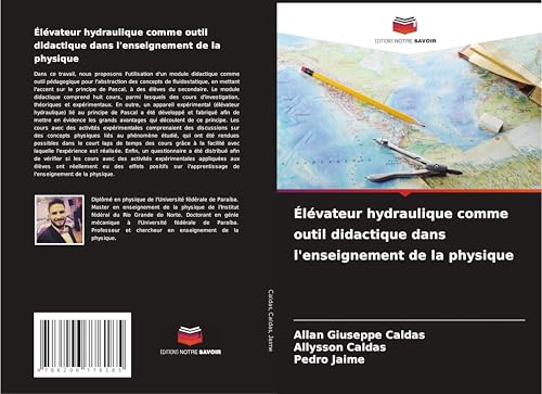 Élévateur hydraulique comme outil didactique dans l'enseignement de la physique von Editions Notre Savoir