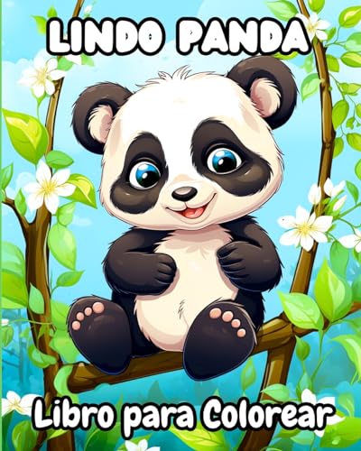 Lindo Panda Libro para Colorear: Con hermosos y adorables osos panda para niños