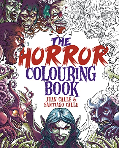 The Horror Colouring Book (Arcturus Horror Colouring)