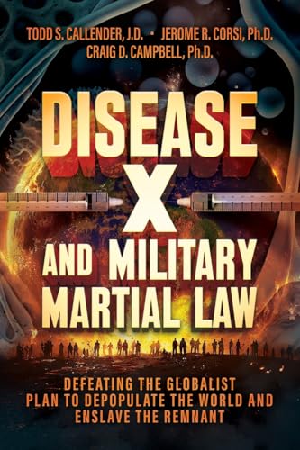 Disease X and Military Martial Law: Defeating the Globalist Plan to Depopulate the World and Enslave the Remnant von Bombardier Books